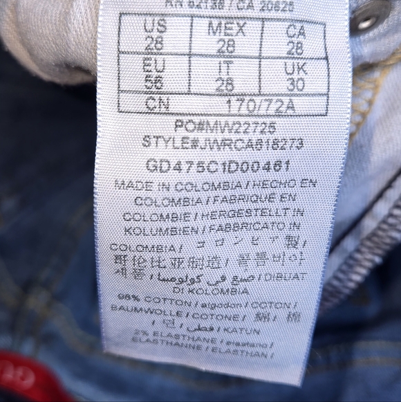 Guess Distressed Skinny Jeans Womens Size 28 - Picture 5 of 13